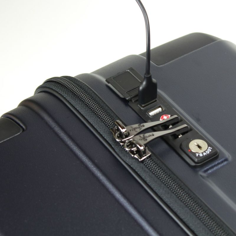ヘリテージファスナーキャリー USBポート