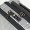 メインルームとフロントパネルをTSロックで集中施錠できるLCC機内持ち込み対応のスーツケース