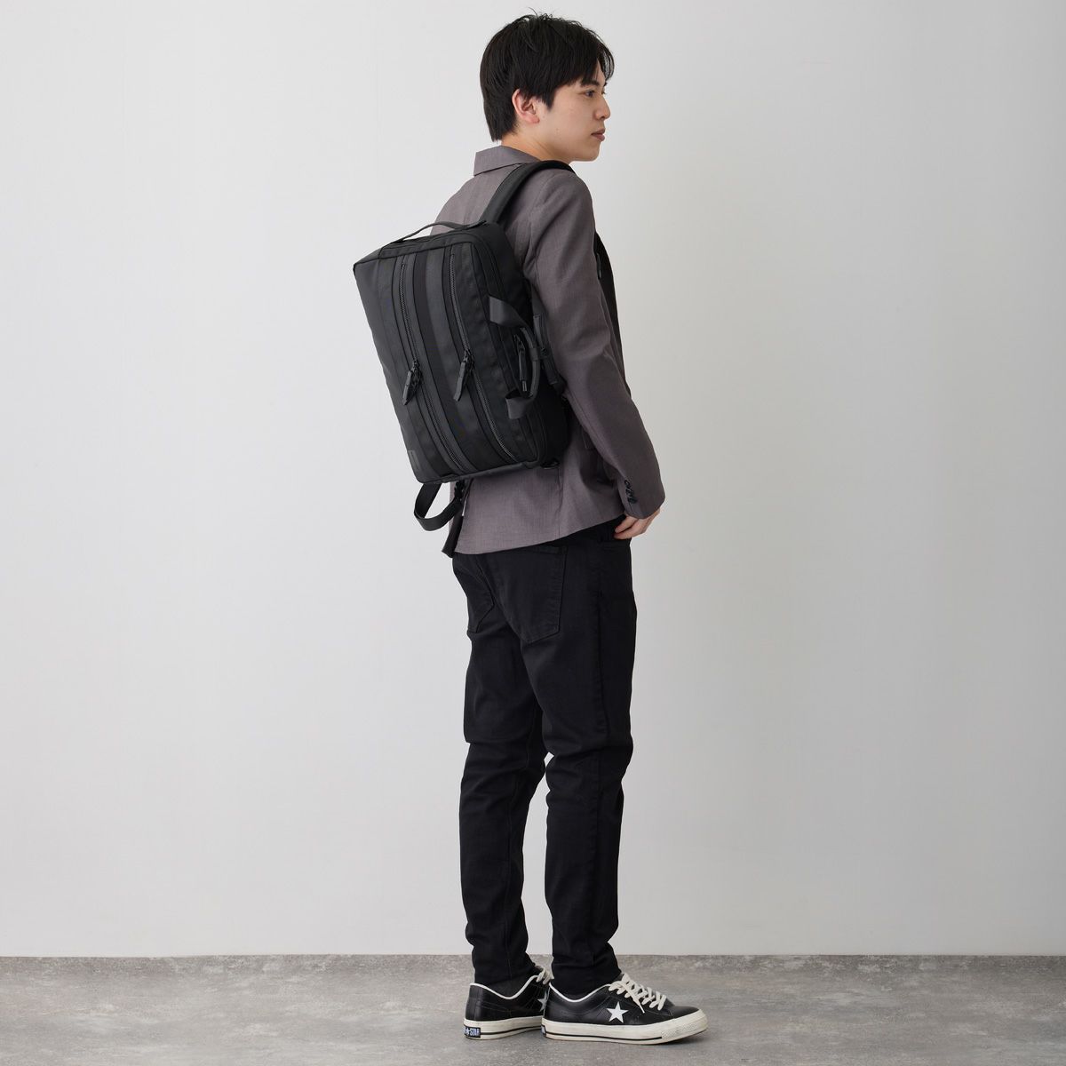 3WAYでリュック・ショルダーバッグ・ブリーフケース】No.60683：3WAY