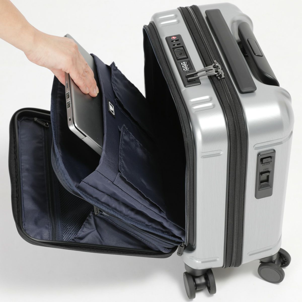 No.60524：[新仕様] フロントオープン コインロッカー22L 38cm